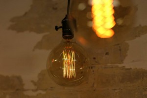 Industrial Vintage bulb shoreditch shop retro