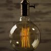 Globe Squirrel Cage Extra Large Vintage Filament Light Bulb