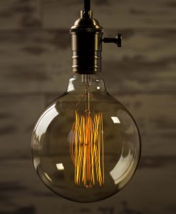 Globe Squirrel Cage Extra Large Vintage Filament Light Bulb