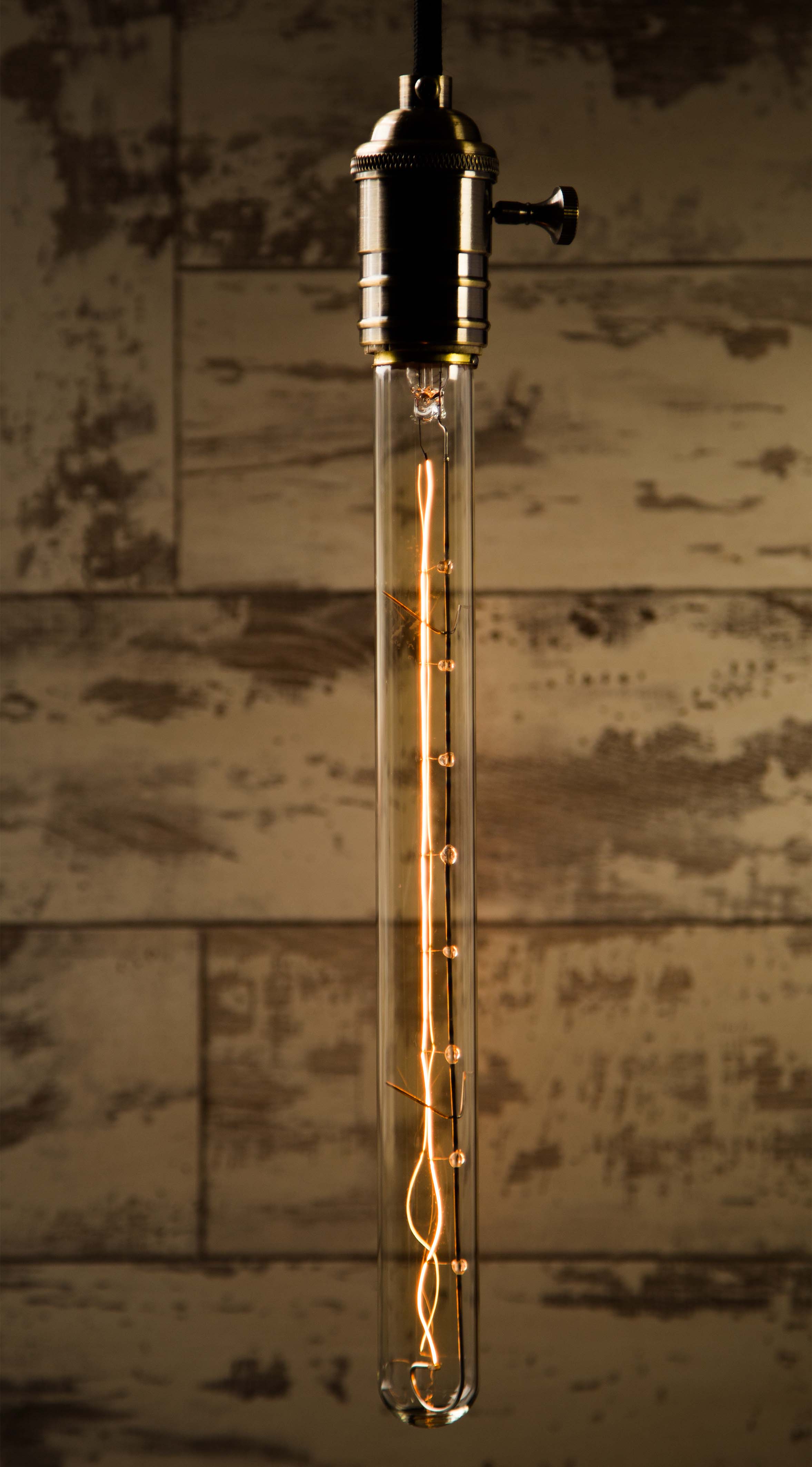 Tube edison light on sale bulbs