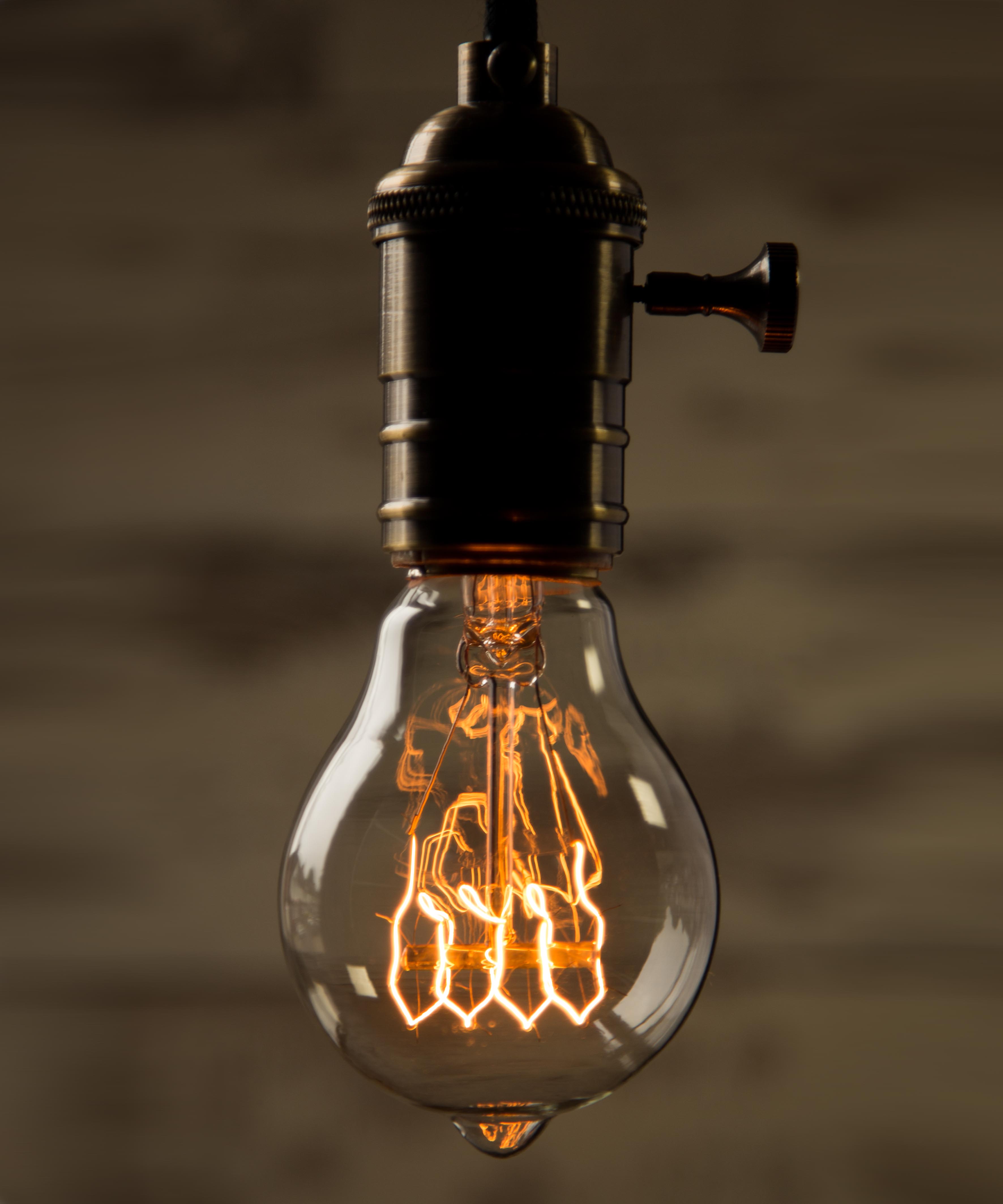 Retro edison light bulb discount