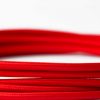 Flex Fabric Lighting Cable Round Red