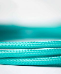 Flex Fabric Lighting Cable Round Ice Blue