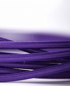 Flex Fabric Lighting Cable Round Purple