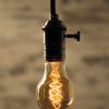 Zig-Zag Skull Vintage Filament Light Bulb