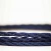 Flex Fabric Lighting Cable Twisted Deep Ocean Blue
