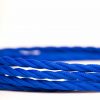 flex fabric lighting cable twisted navy blue