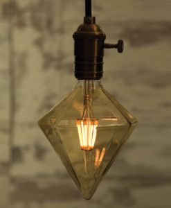 Extra Large Diamond Filament LED Light Bulb