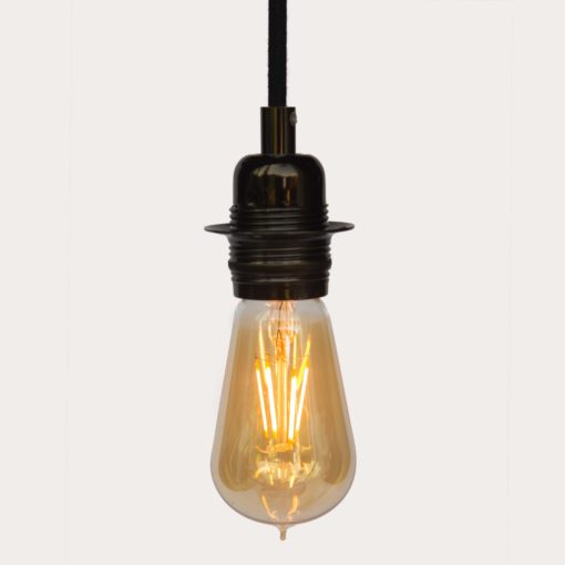 Teardrop medium 100percent dimmable st58 5W LED william and watson industrial vintage sg