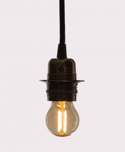 golf ball filament led light bulb
