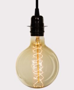 Vintage Edison Globe Light Bulb 60w The Retro Boutique ® Giant Squirrel Cage Globe Dimmable 125mm E27 Edison Screw 