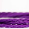 Flex Fabric Lighting Cable Twisted Purple