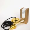 gold cr gold hoop ceiling rose st64 fire bulb gift set