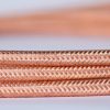 Metallic Flex Lighting Cable Round Rose Gold