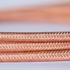 Metallic Flex Lighting Cable Round Rose Gold