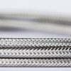 Metallic Flex Lighting Cable Round Silver