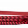 Flex Fabric Lighting Cable Round Black & Red