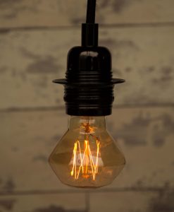 Mini Diamond Squirrel Cage Vintage Filament Light Bulb