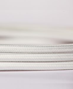 Flex Fabric Lighting Cable Round Pure White