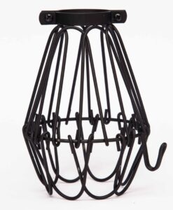 Matt Black Industrial Cage