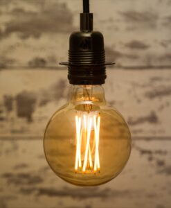 Large Globe Filament LED Light Bulb