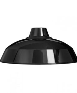 Glossy Black Lamp Shade