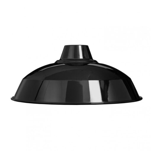 Glossy Black Lamp Shade