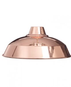 Rose Gold Copper Industrial Pendant Lampshade side