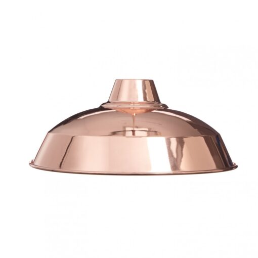 Rose Gold Copper Industrial Pendant Lampshade side