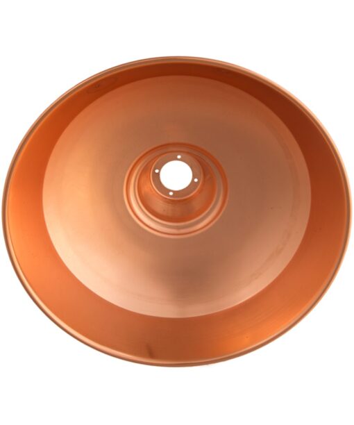 Rose Gold Copper Industrial Pendant Lampshade Under