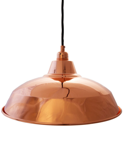 Rose Gold Copper Industrial Pendant Lampshade