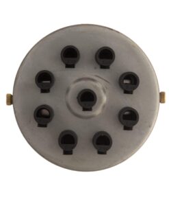 Industrial Ceiling Rose Multi Outlet 1-9 Cable Holes Raw Steel