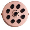 Industrial Ceiling Rose Multi Outlet 1-9 Cable Holes Rose Gold