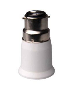 B22 Bayonet to E27 Edison Screw adapter 1