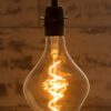 Wabi Sabi Sculpture Extra Large Spiral Filament LED Bulb