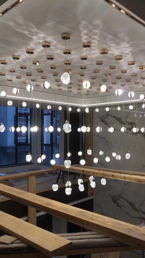 Glacier Rock Crystal | 5W LED | Single Pendant - Image 6