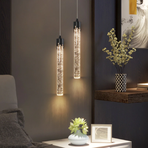 Glacier Icicle Frost Crystal | LED | Single Pendant - Image 2
