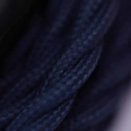 Close up of Dark Blue Fabric Flex cable