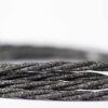 Close up of Grey Jumper fabric cable flex